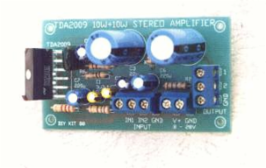 10W STEREO AMP-TDA2009A